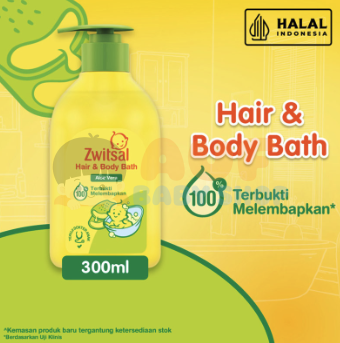 ZWITSAL H&B ALOE VERA PUMP 300ML