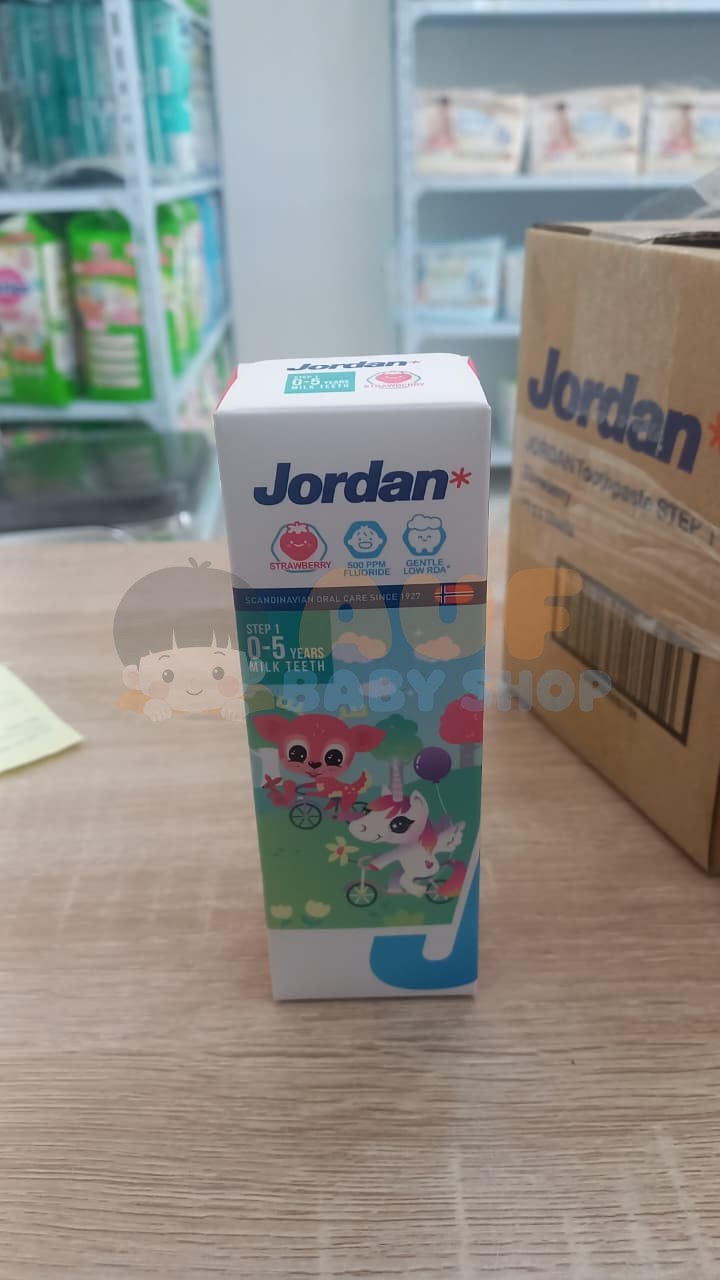 JORDAN KIDS TOOTHPASTE STEP 1