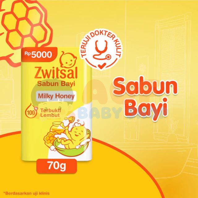 ZWITSAL MILKY HONEY BARSOAP