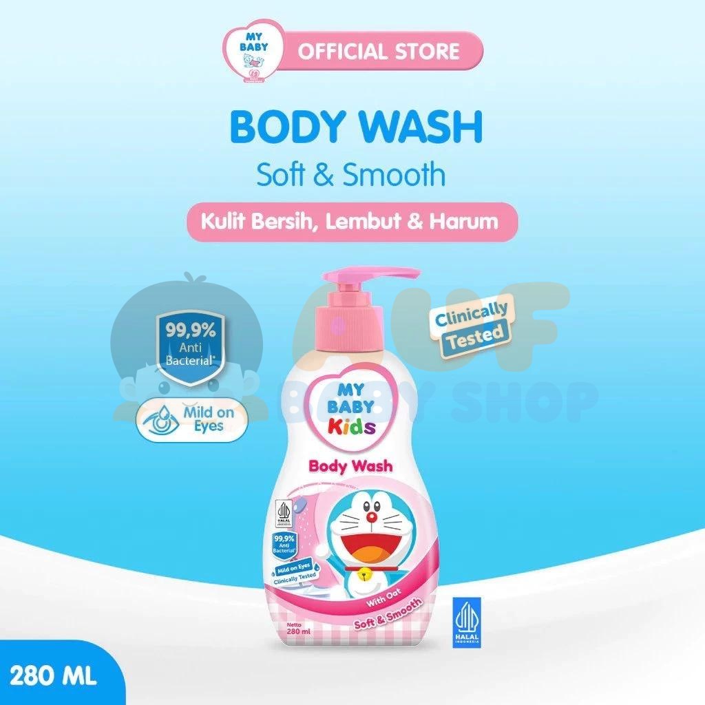 MY BABY KIDS BODYWASH PUMP 280ML - PINK