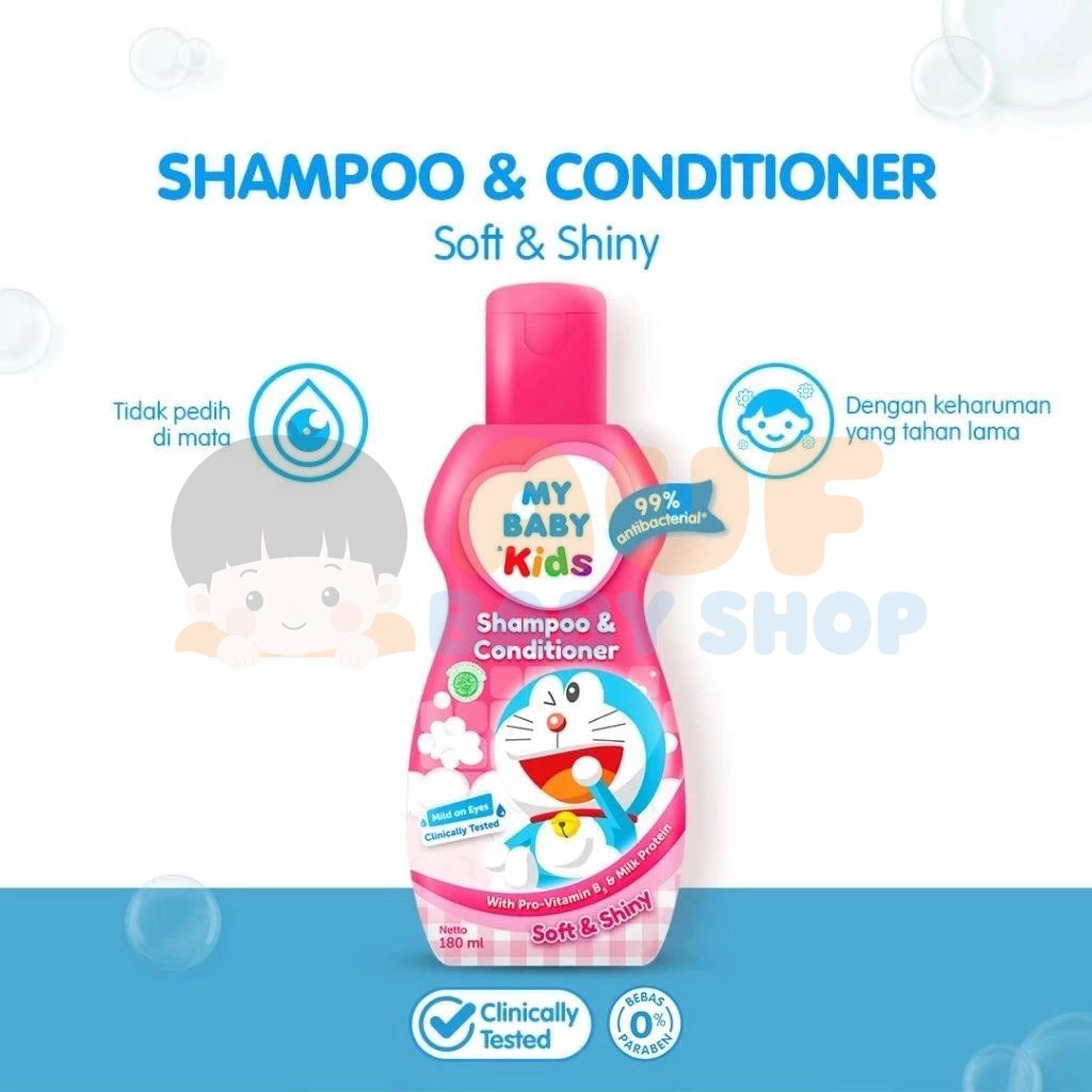 MY BABY KIDS SHAMPOO&COND 100ML - PINK