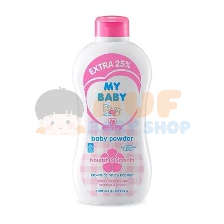 MY BABY PWD 50G FLO/NOURISH