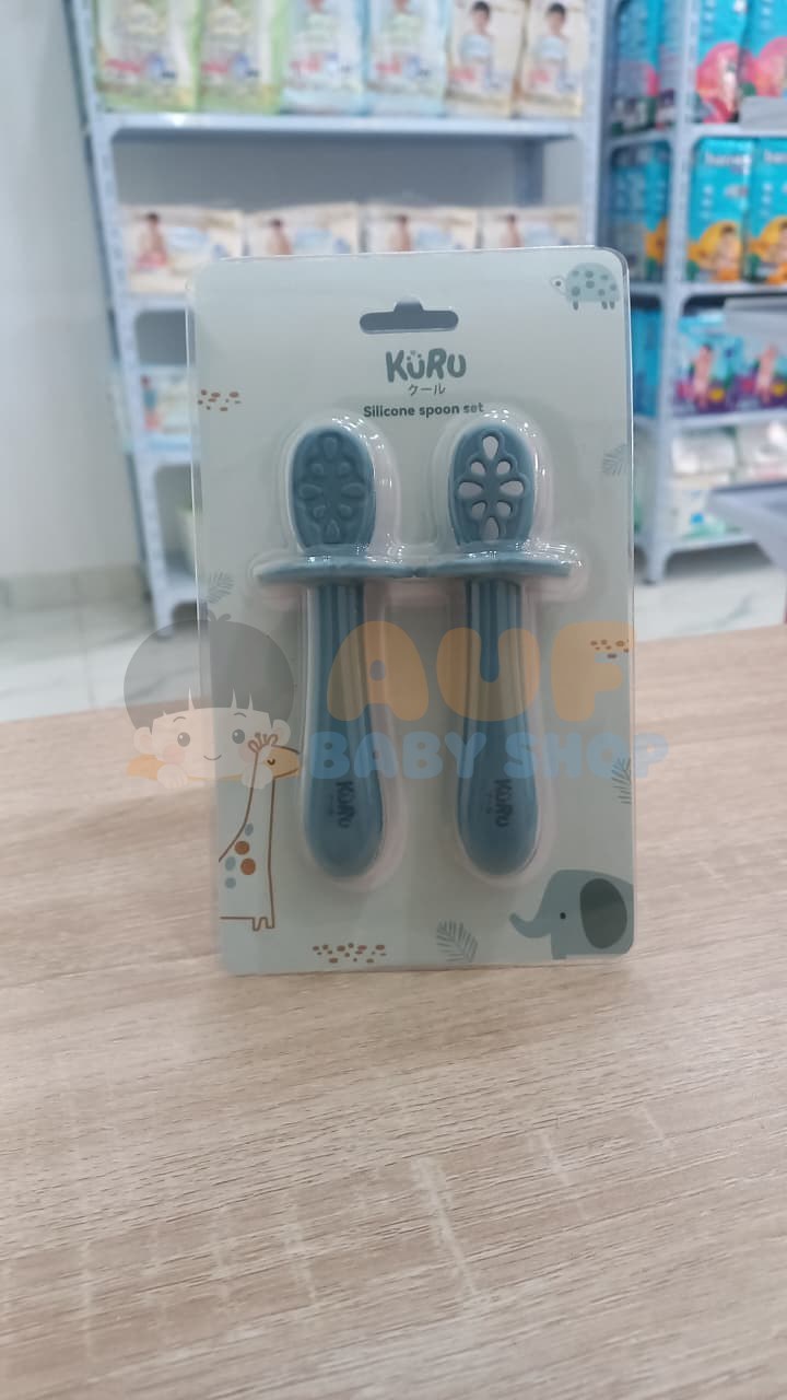 Kuru Training Spoon 2 Step Blue