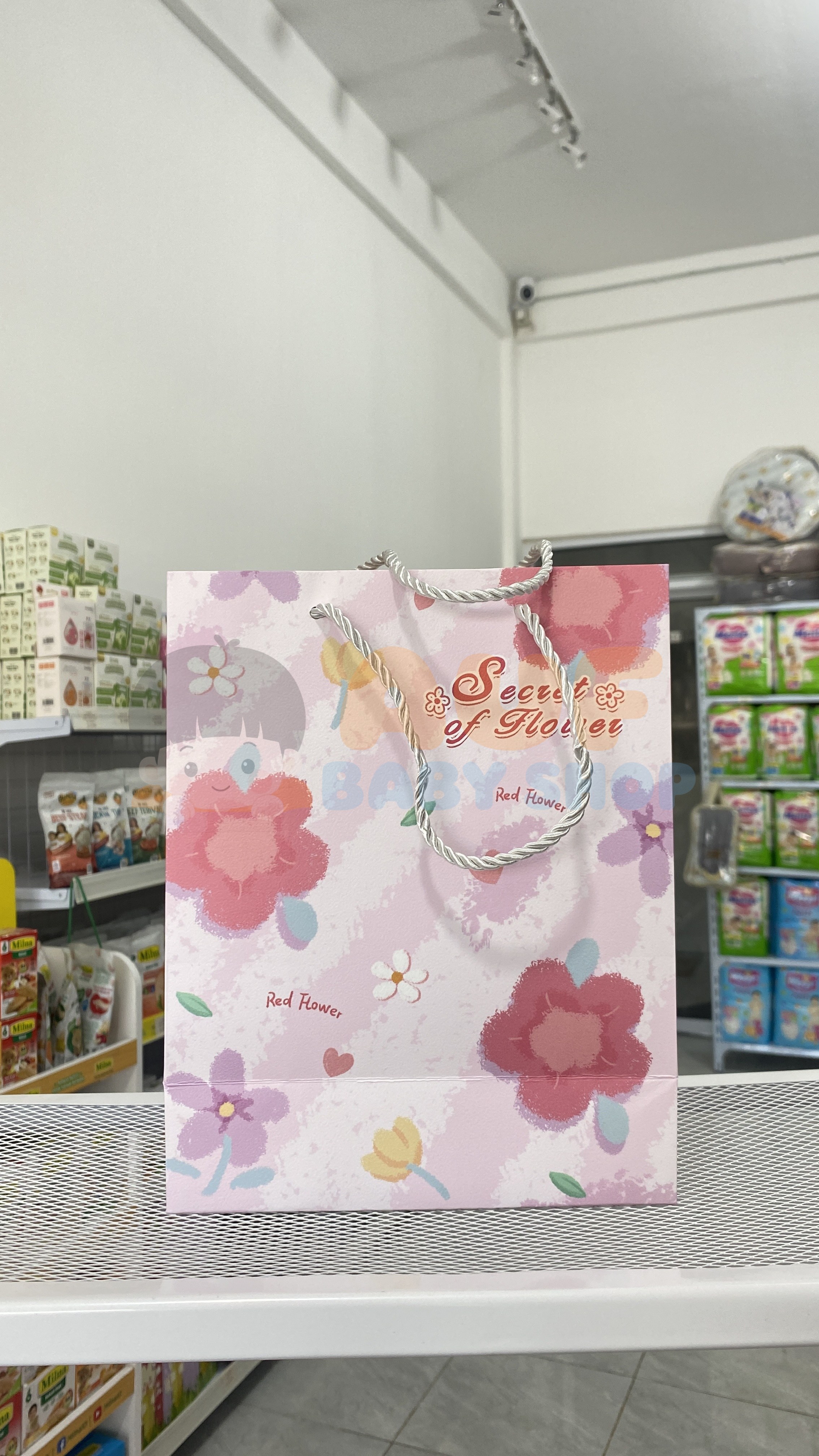 Paperbag Tali Motif Bunga