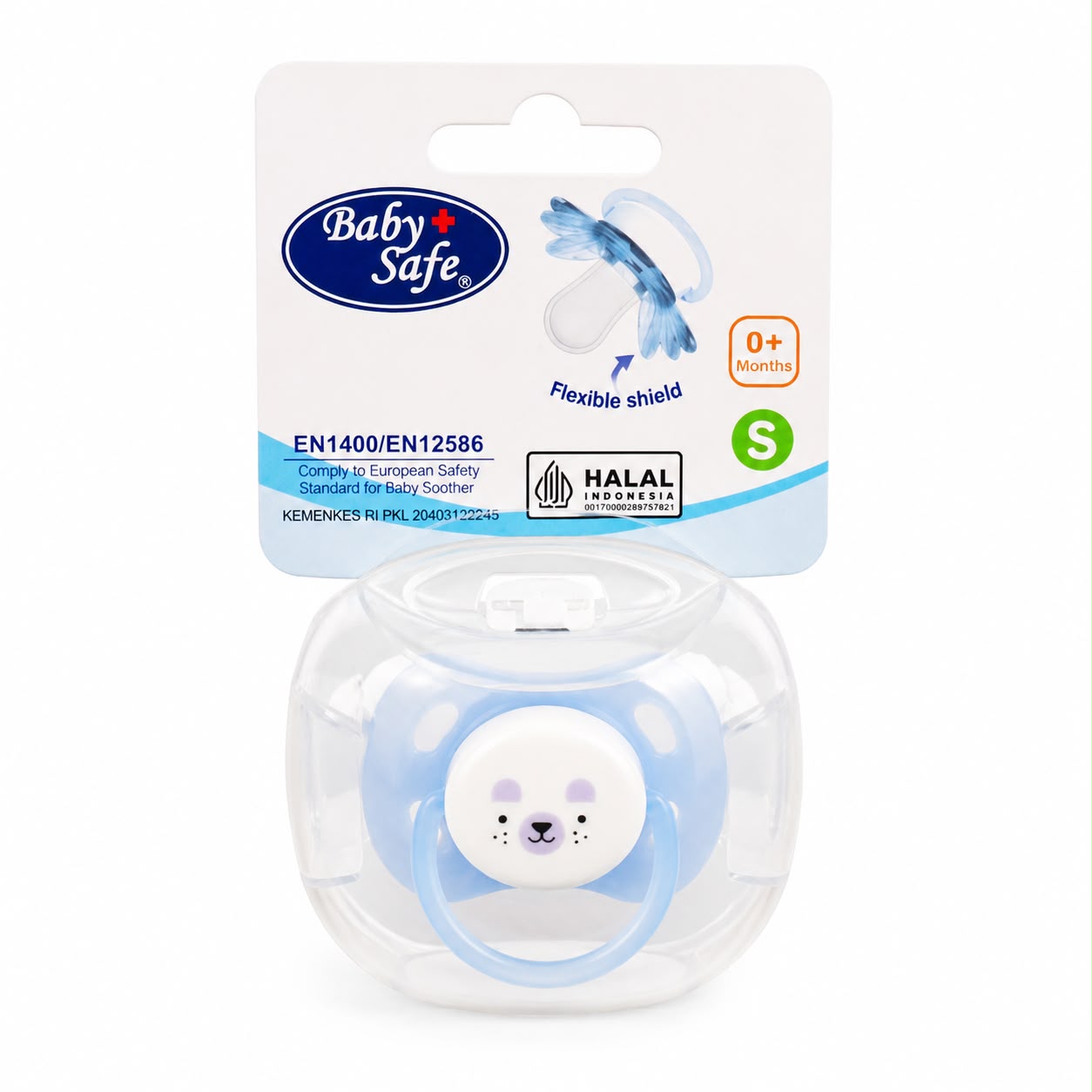 PC5SB  Pacifier 0M+ Biru