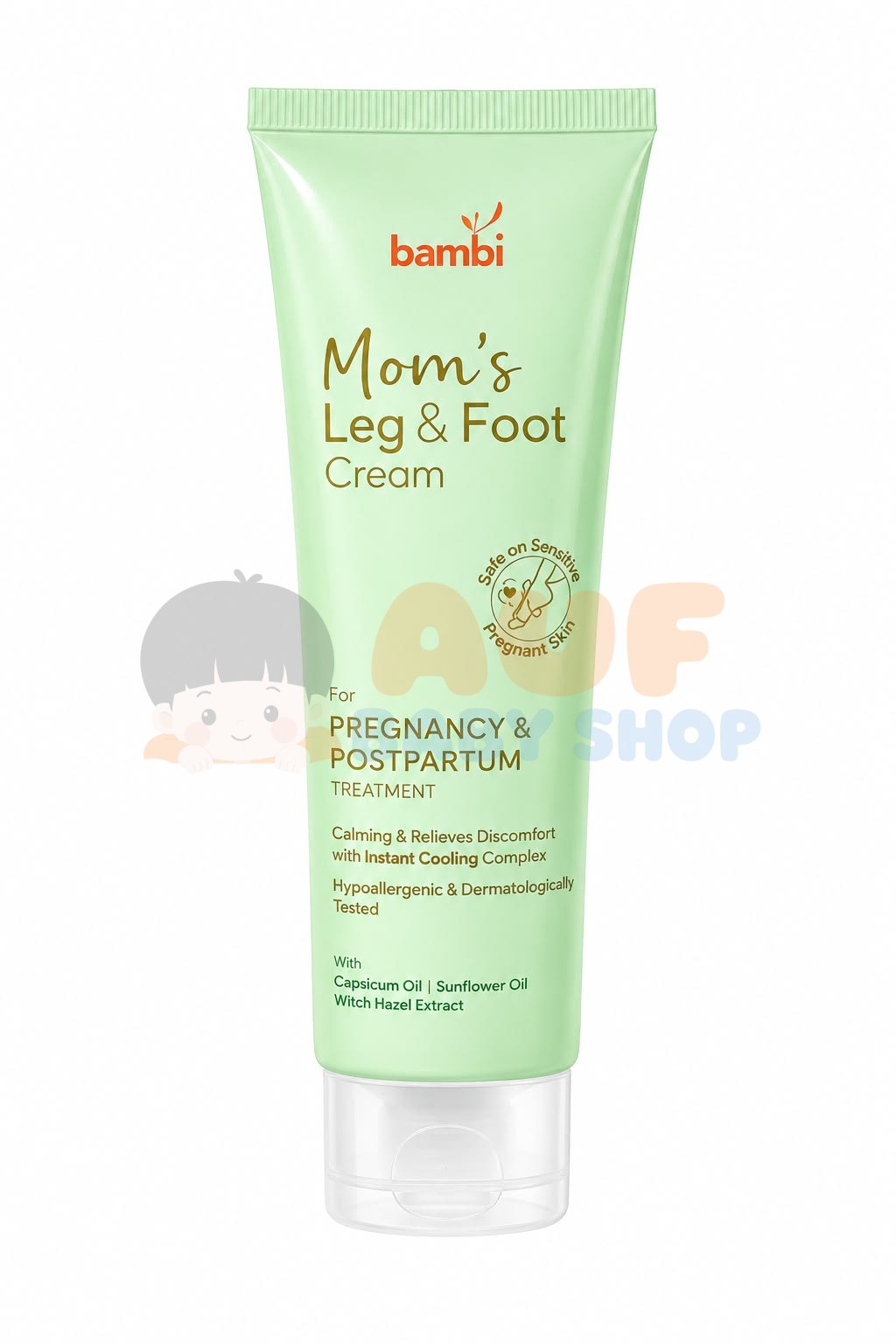 BAMBI MOMS LEG&FOOT CREAM 100ML