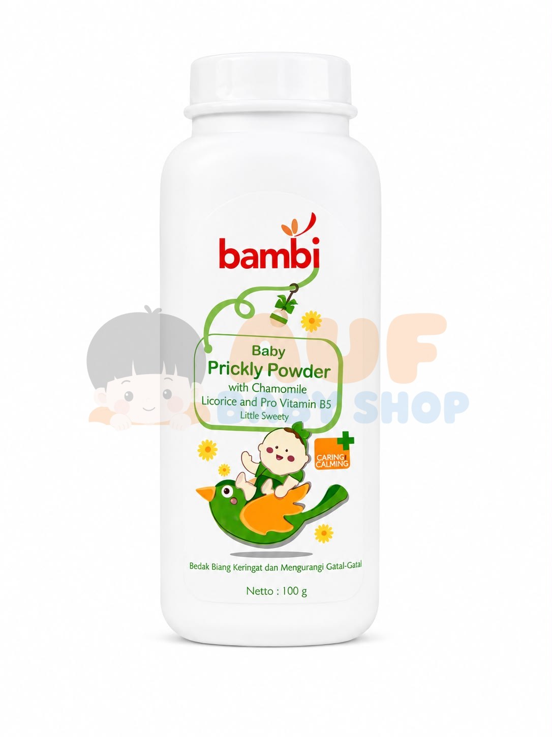 BAMBI B.PWD. 100GR HIJAU PRKLY HEAT