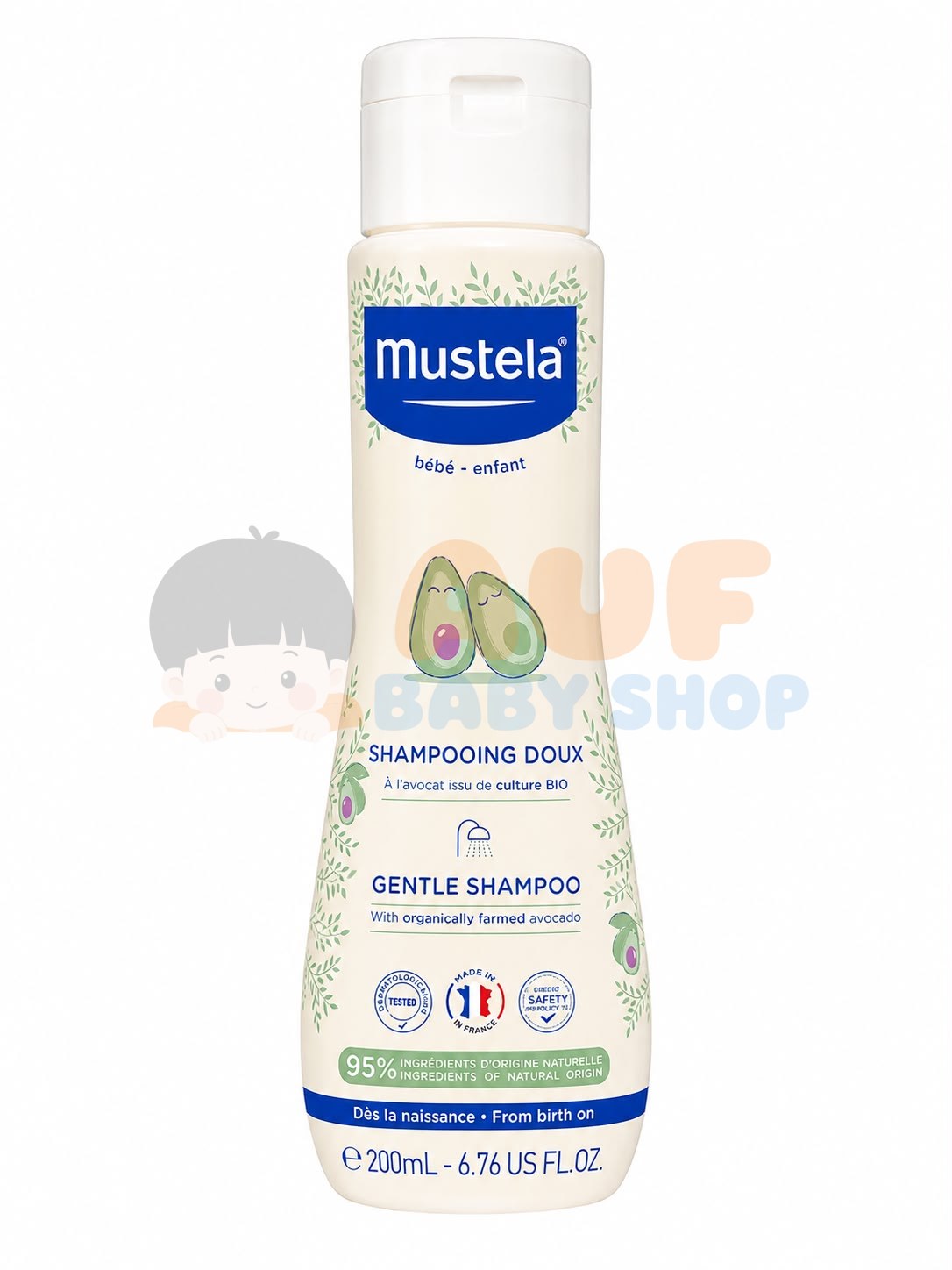 MUSTELA BEBE GENTLE SHAMPOO 200ML