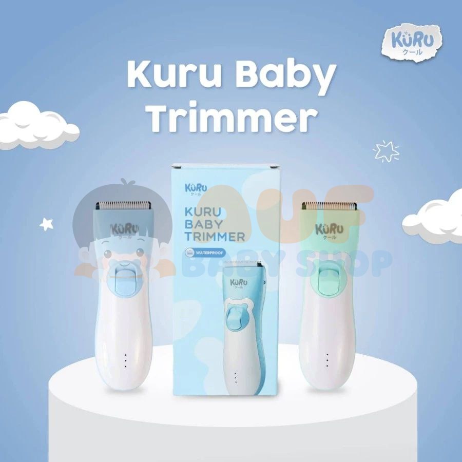 KURU electric Baby Hair Clipper - Biru