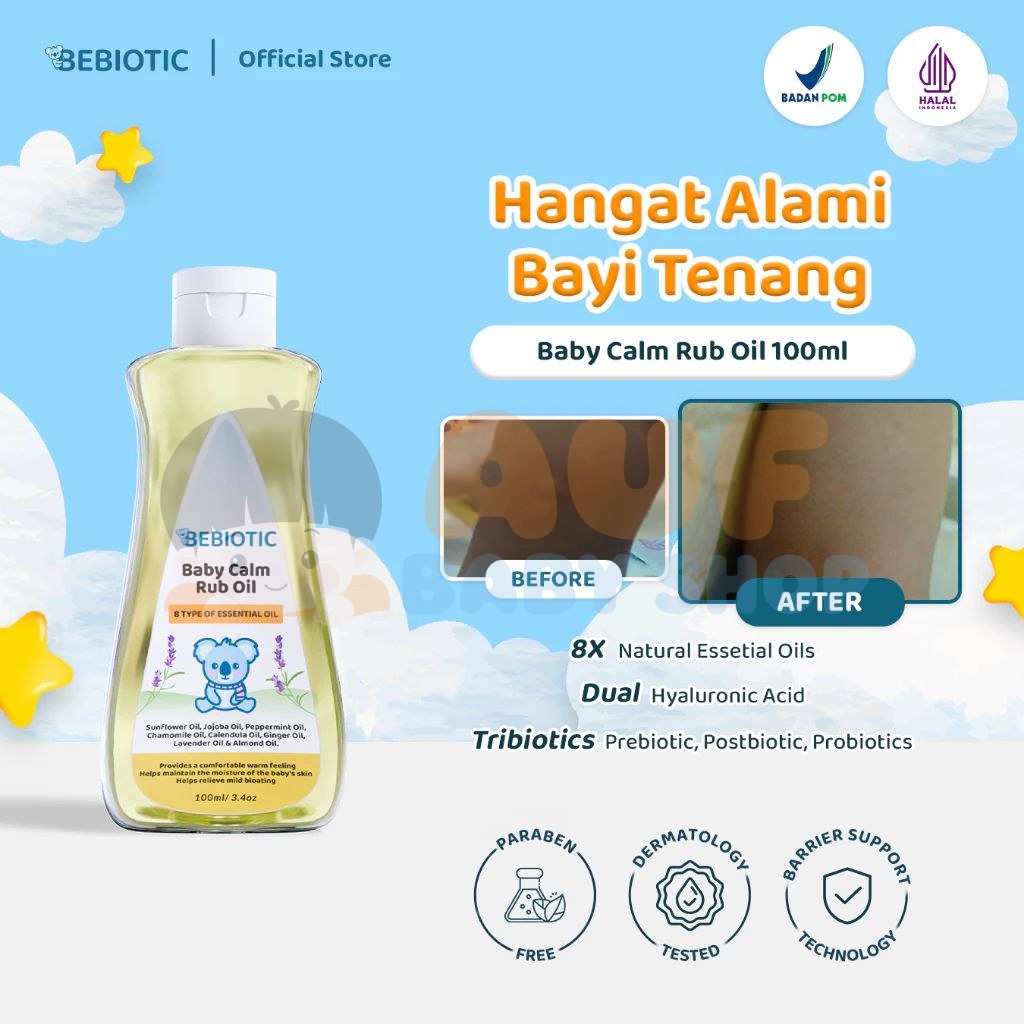Bebiotic Baby Calm Rub Oil 100ML