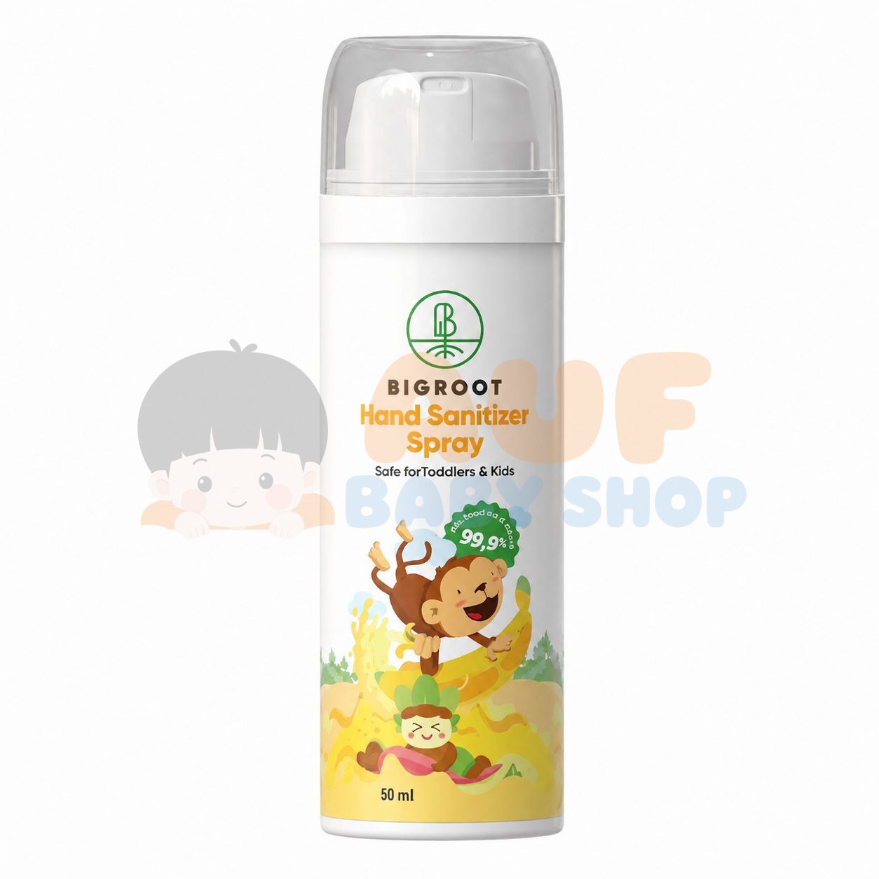 Bigroot Hand Sanitizer Spray Pisang 50 mL