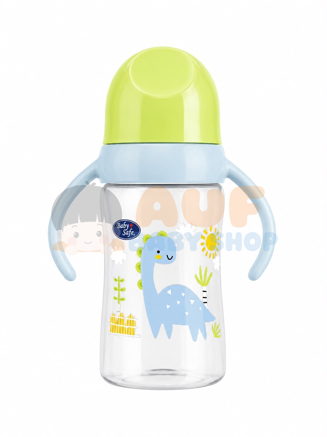 WN13Green Bottle Character 250ml