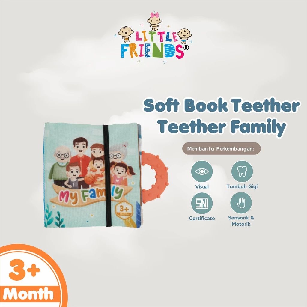 SOFT BOOK TEETHER FAMILY 2