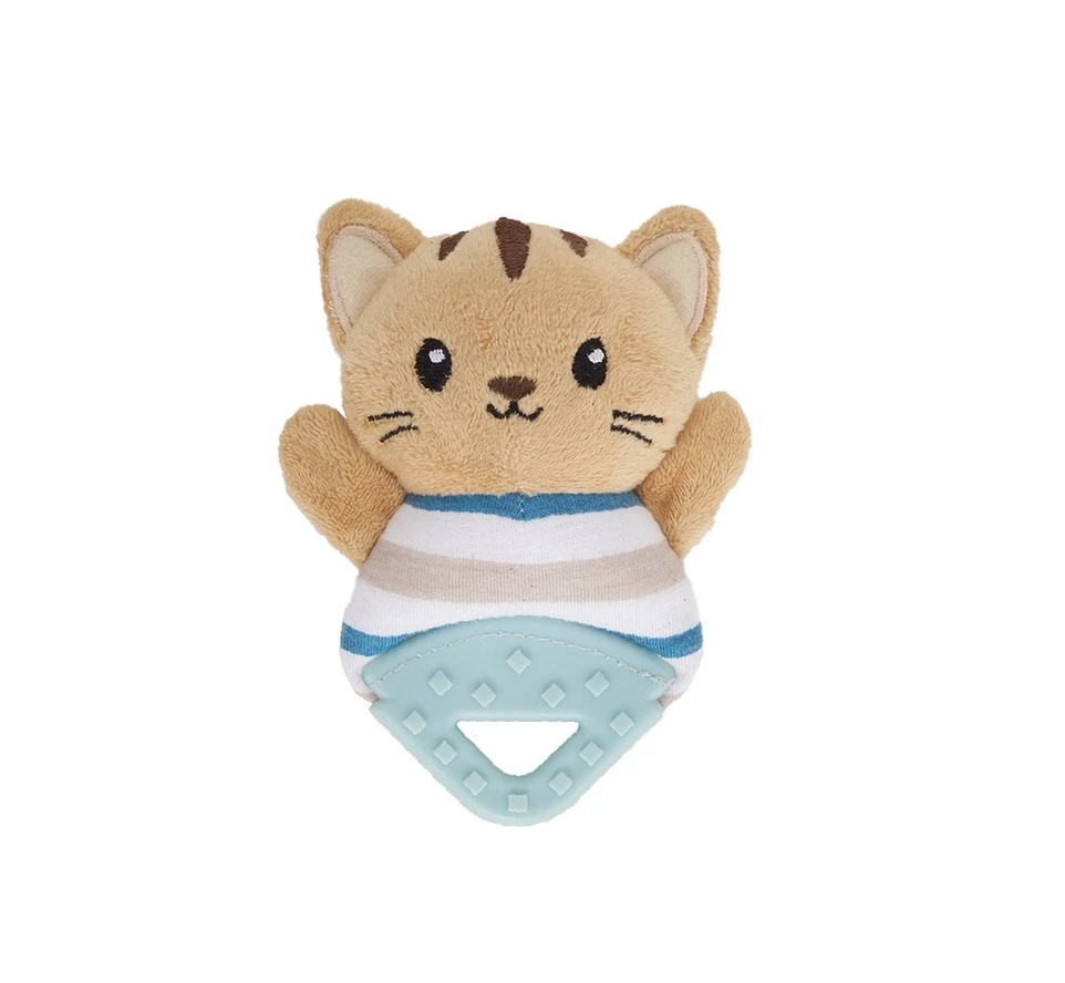 RATTLE TEETHER CAT