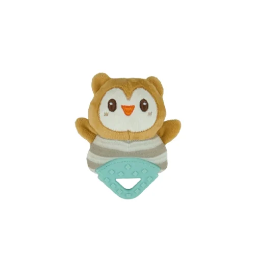 RATTLE TEETHER OWL