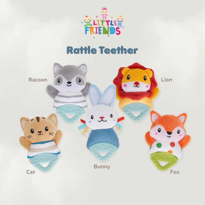 RATTLE TEETHER SHEEP
