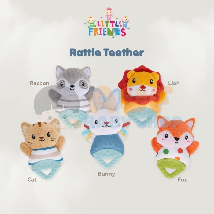 RATTLE TEETHER SHEEP