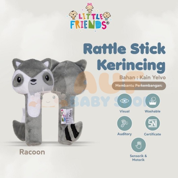 RATTLE STICK RACCON KERINCING
