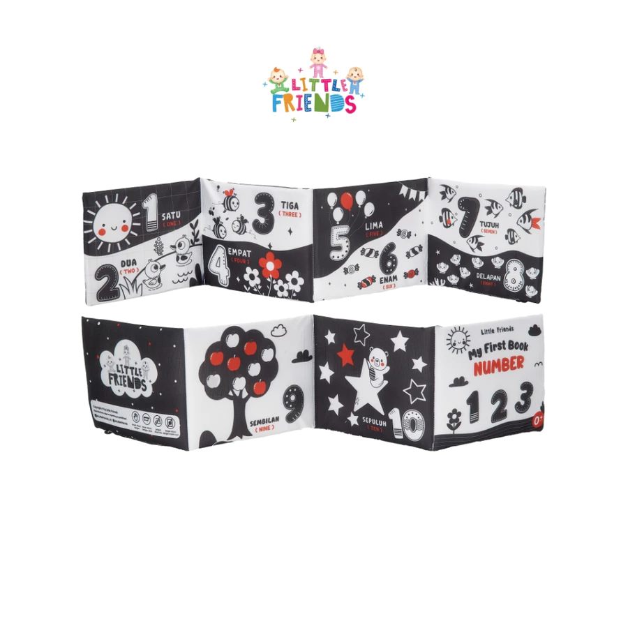 SOFT BOOK MONOCHROME BESAR NUMBER