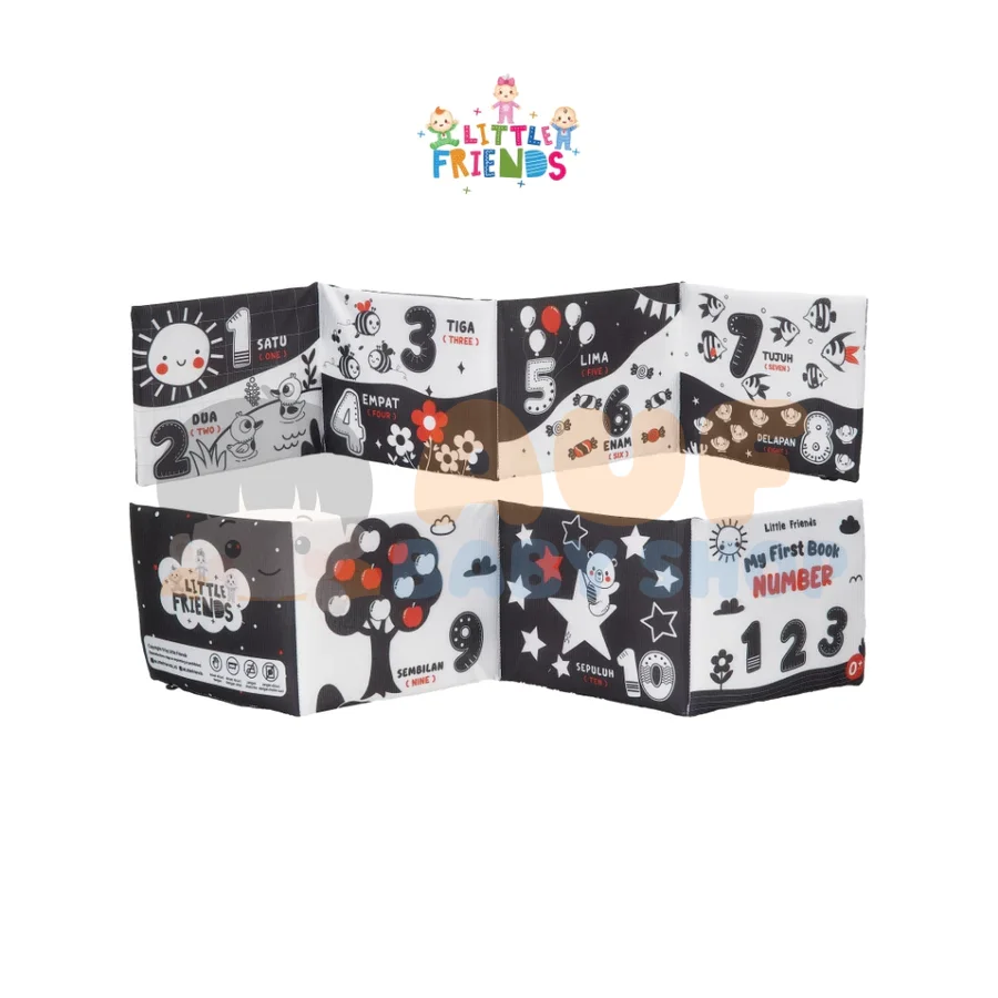 SOFT BOOK MONOCHROME BESAR NUMBER