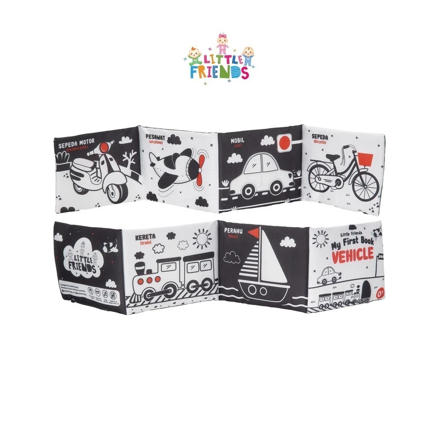 SOFT BOOK MONOCHROME BESAR VEHICLE