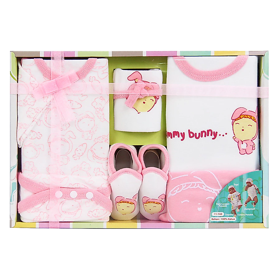 11143 GIFT SET LION SPACE (PINK)