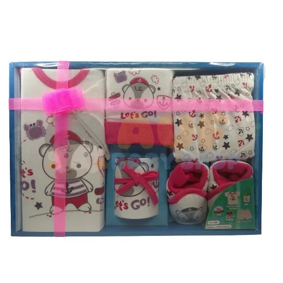 11163 GIFT SET LETS GO SAILOR (PINK)