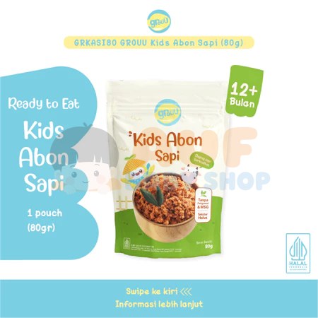 GROUU KIDS ABON SAPI 80GR