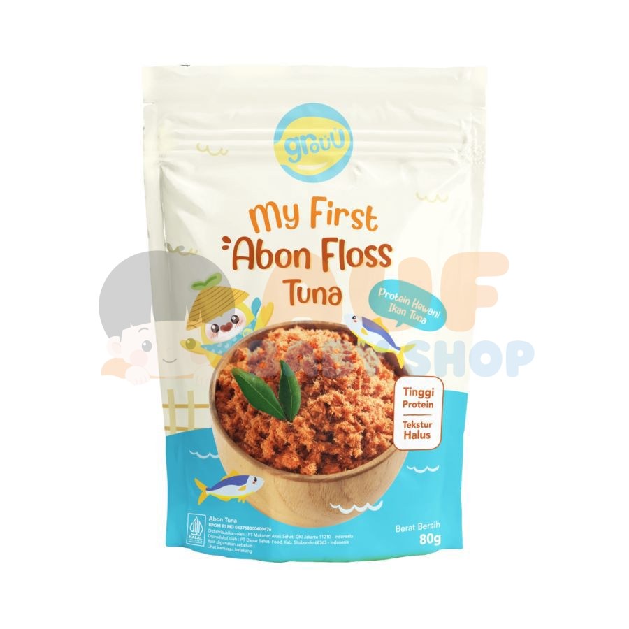GROUU MY FIRST ABON FLOSS (TUNA)