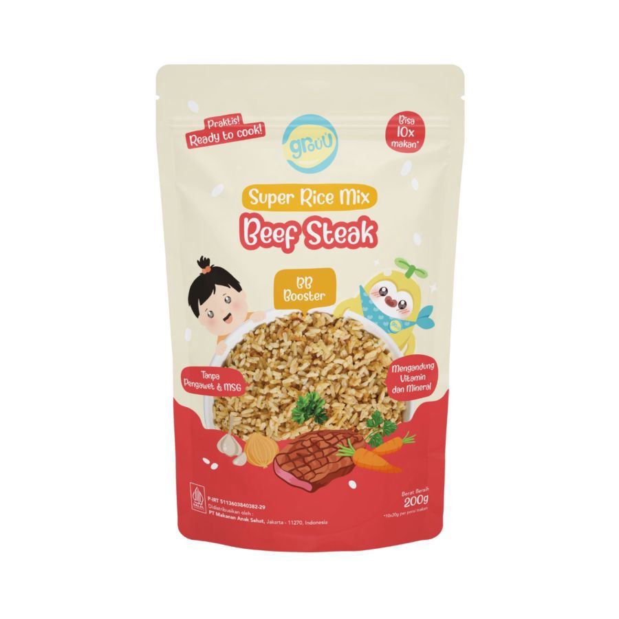 GROUU S.R 200GR (BEEF STEAK)
