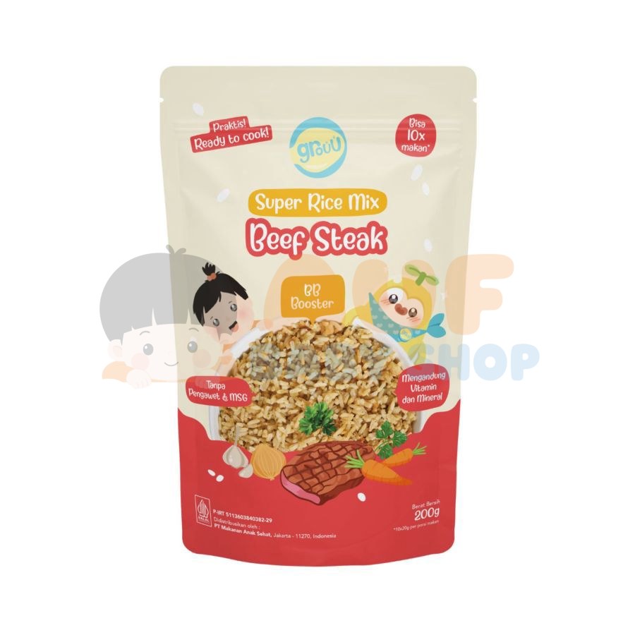GROUU S.R 200GR (BEEF STEAK)