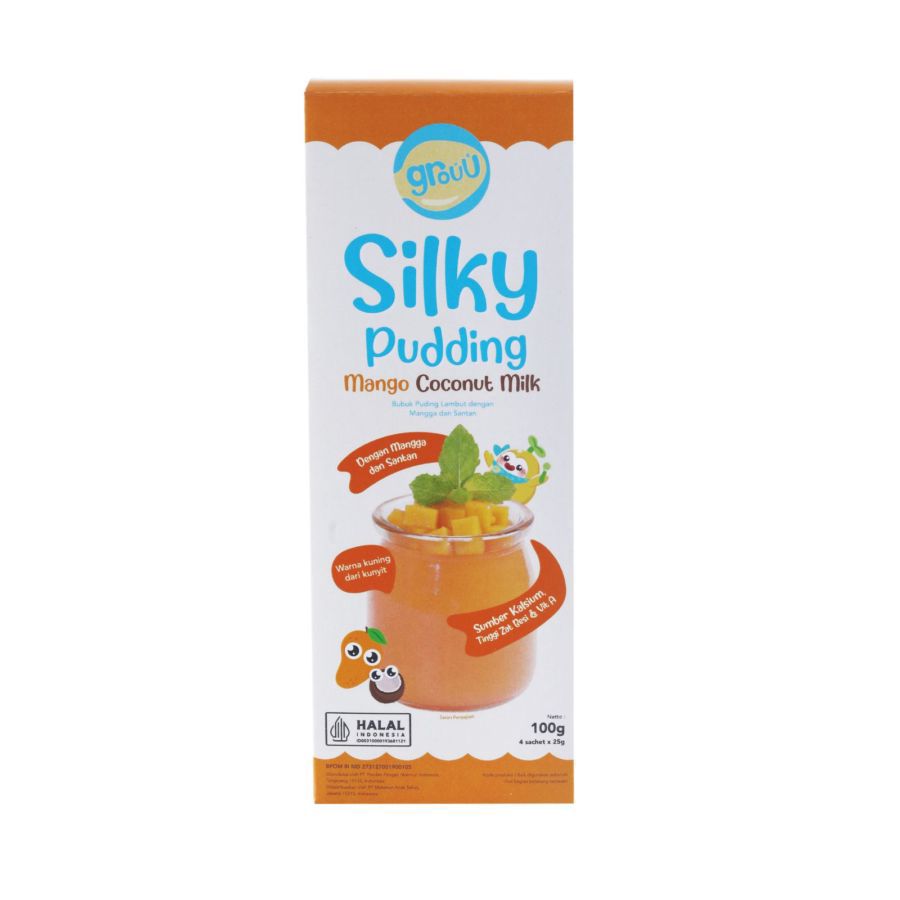 GROUU SILKY PUDDING MANGO COCONUT MILK
