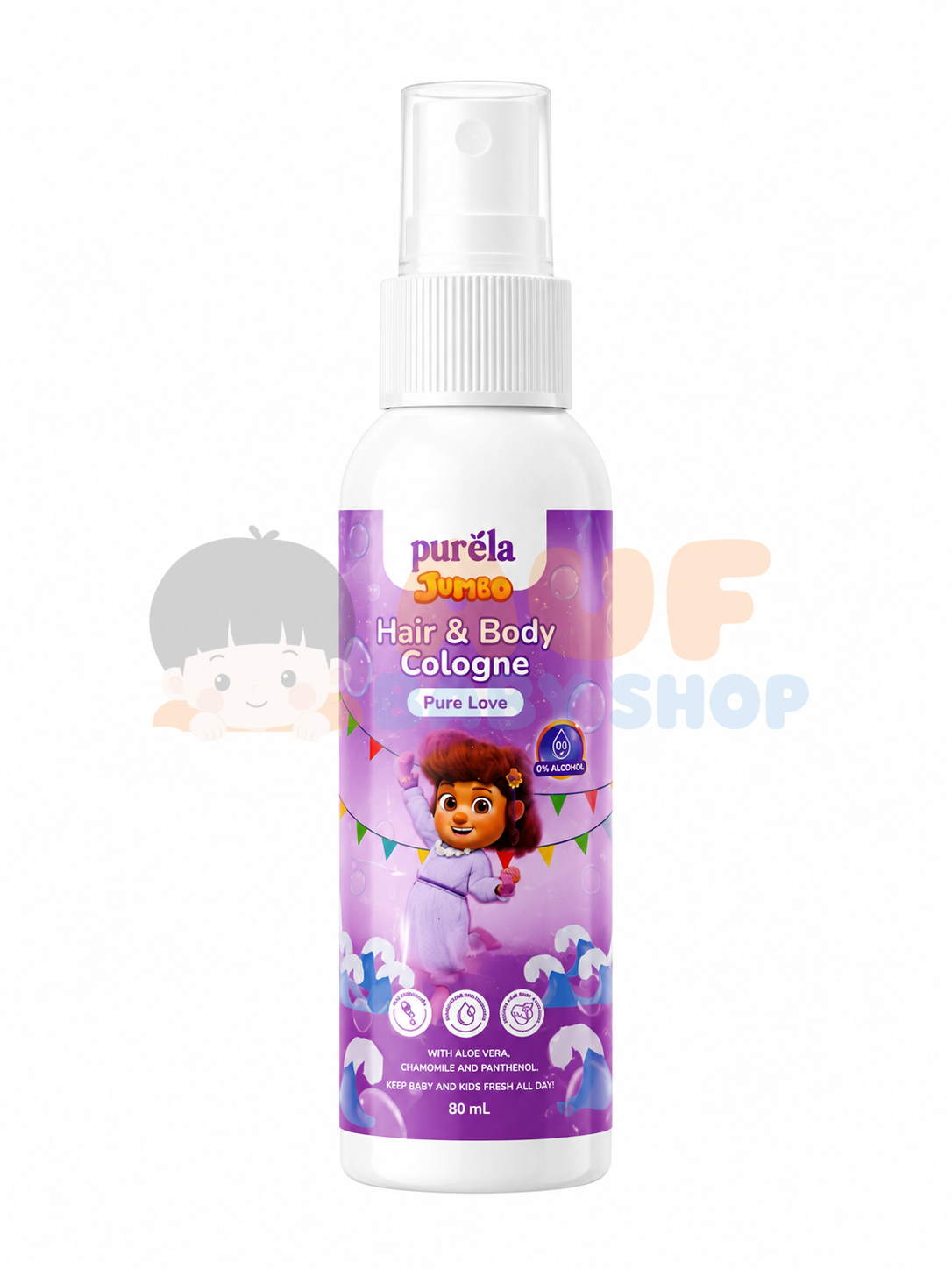 Purela Cologne 80 ml (Pure Love) Meri