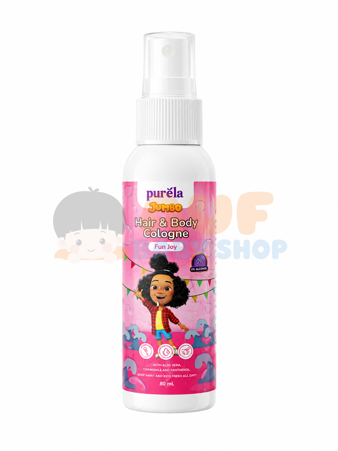 Purela Cologne 80 ml (Fun Joy) Mae