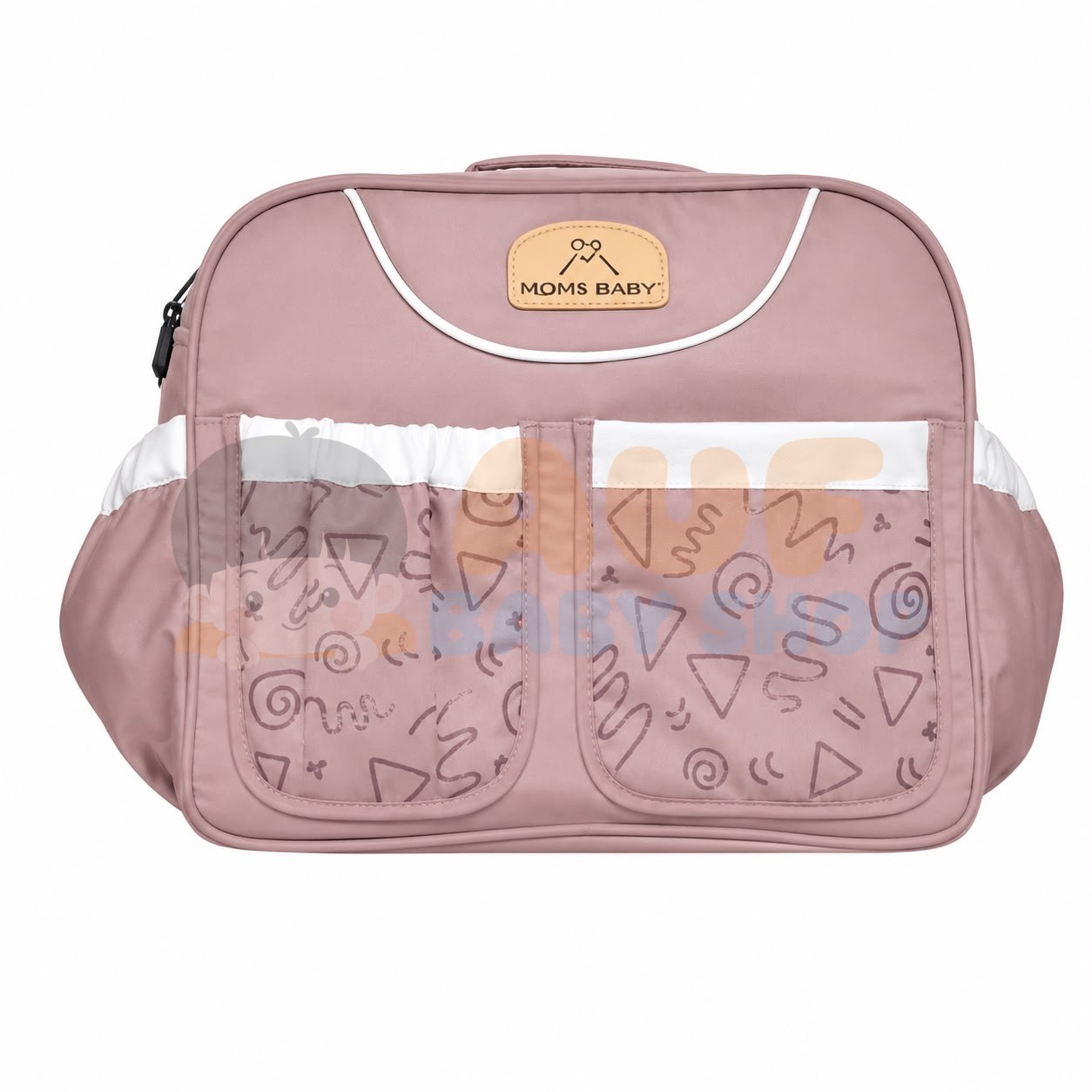 MOMS BABY T3096 - TAS BAYI MEDIUM SPECTA SERIES COKELAT
