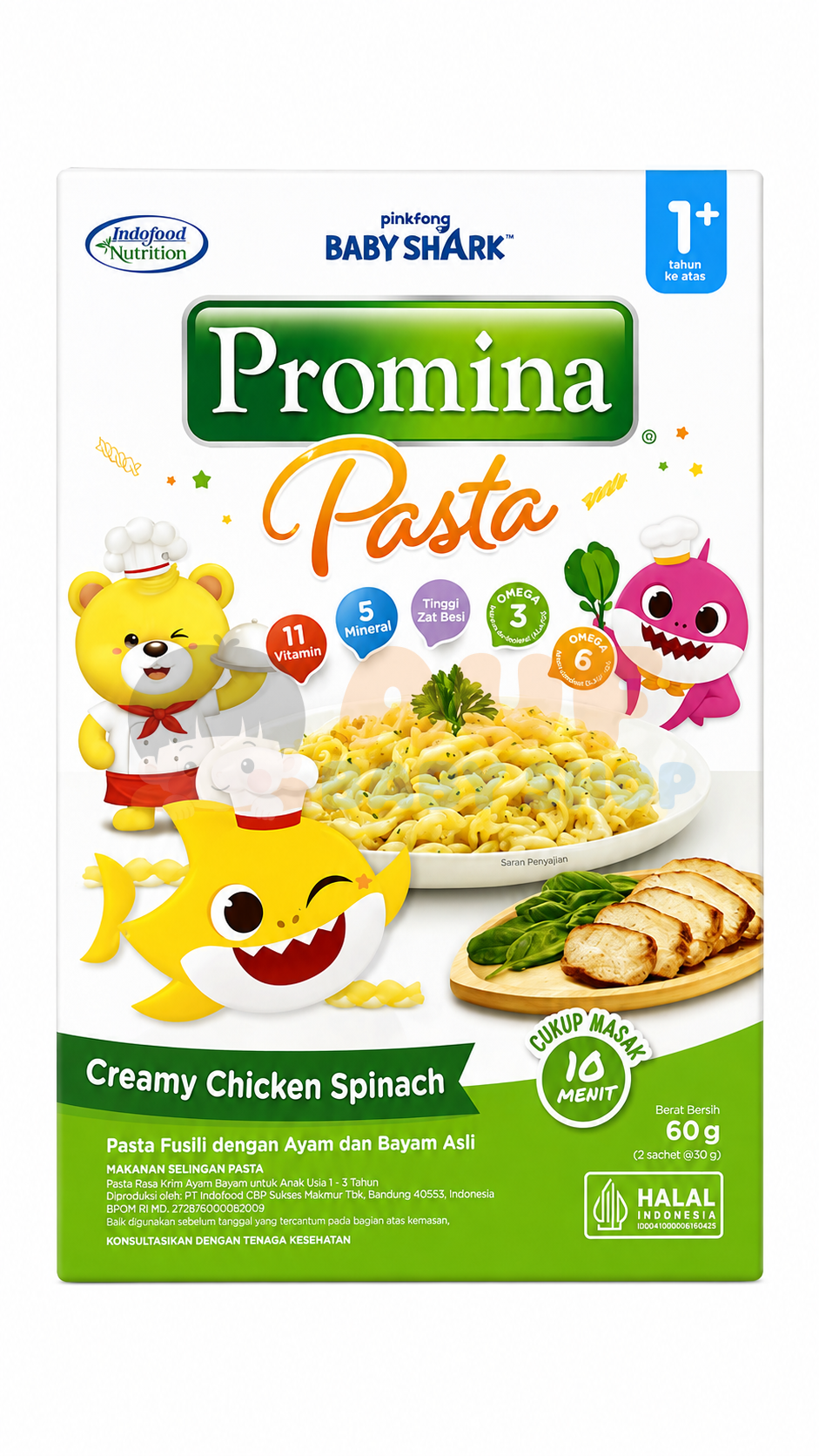 Promina Pasta Crmy Chckn Spinach 60G