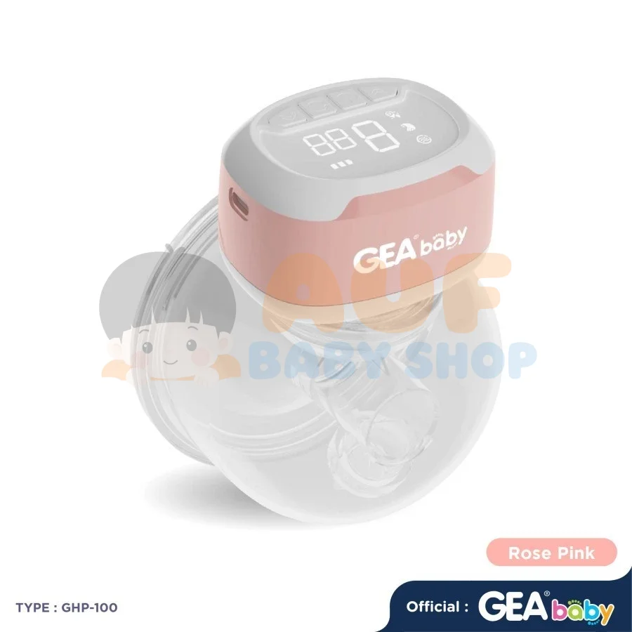 GEA BABY GHP-100 (ROSE PINK) CELLO VEOLA HANDSFREE BREAST PUMP