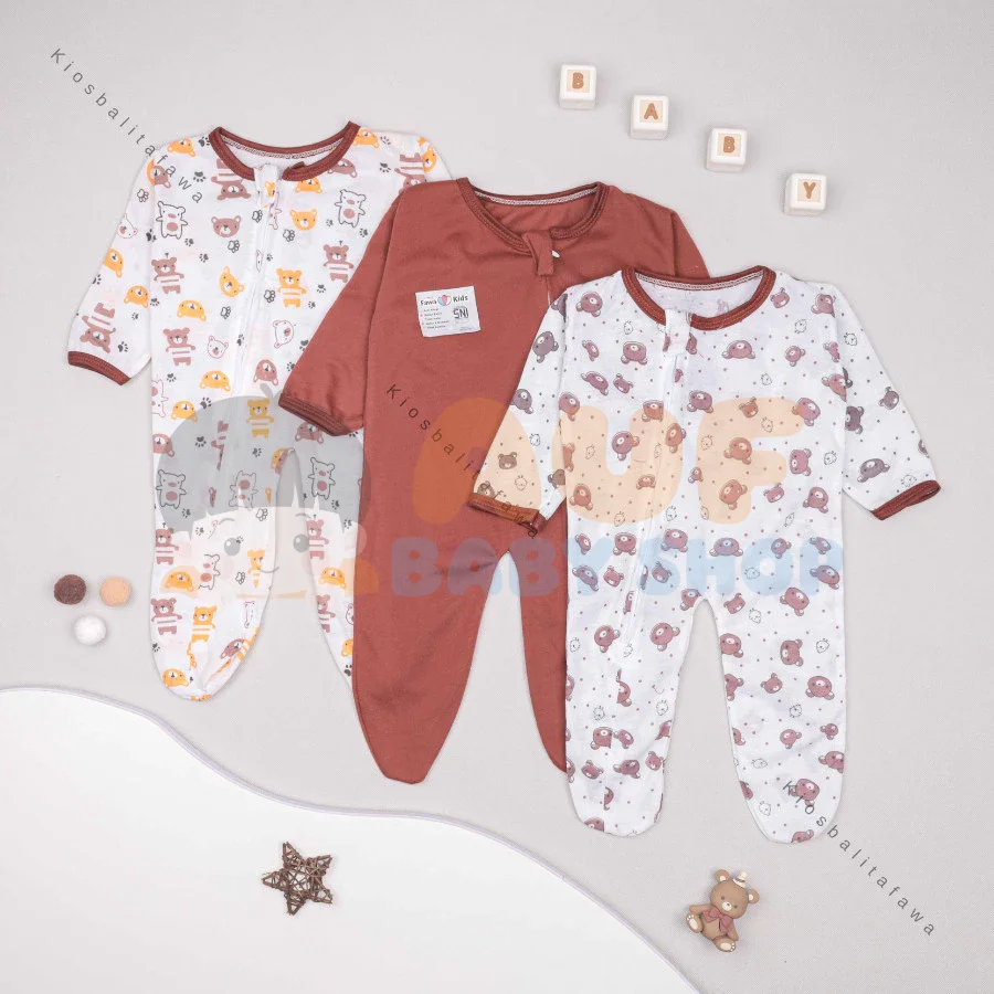 Sleepsuite Isi 3 Bear Bata