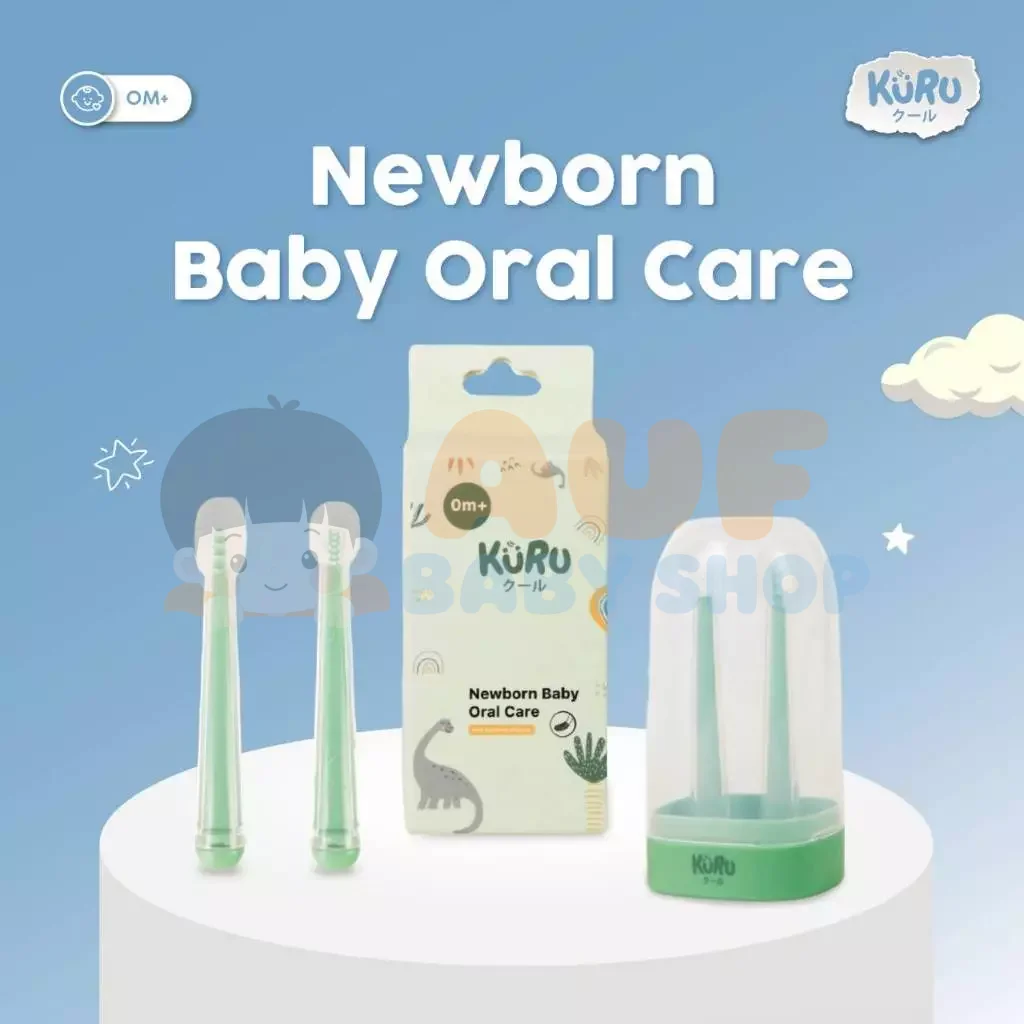 Kuru Baby 2in1 Oral Care - Green