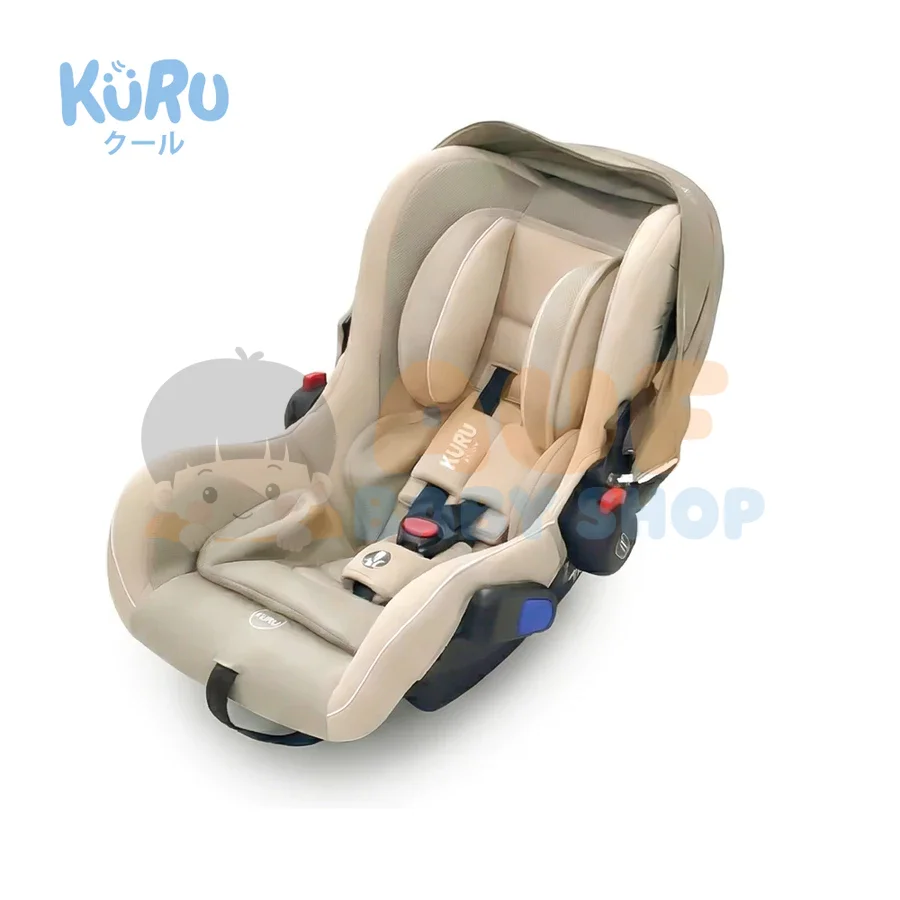 KURU Basic Baby Car Seat - Champagne | Kursi Mobil Anak Bayi