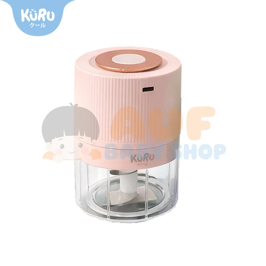 KURU FC2001 Electric Baby Food Chopper - RoseGold