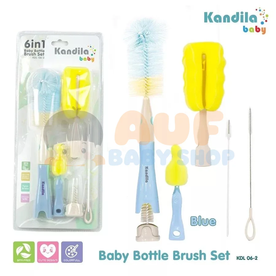 Kandila 6 in 1 Bottle Brush KDL06-2