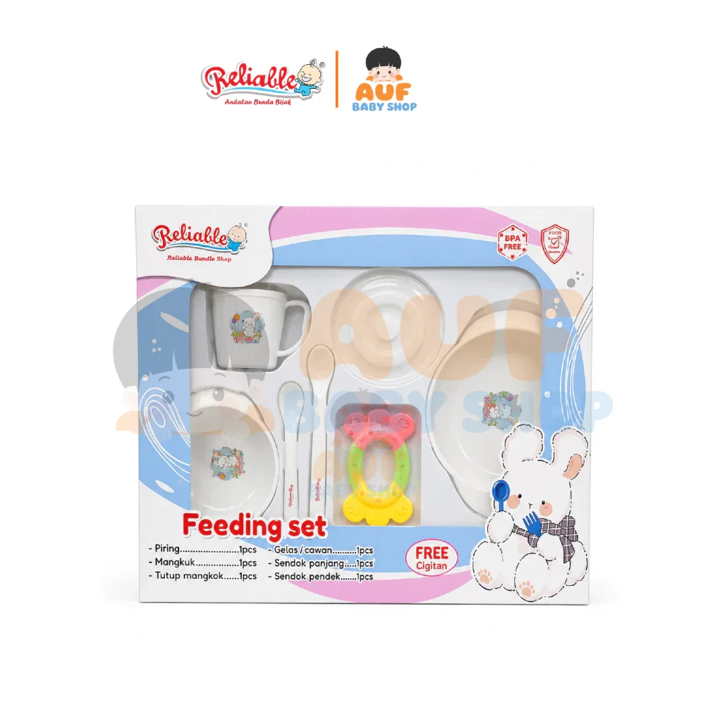 Reliable Feeding Set Besar + Free Gigitan RFS-5007
