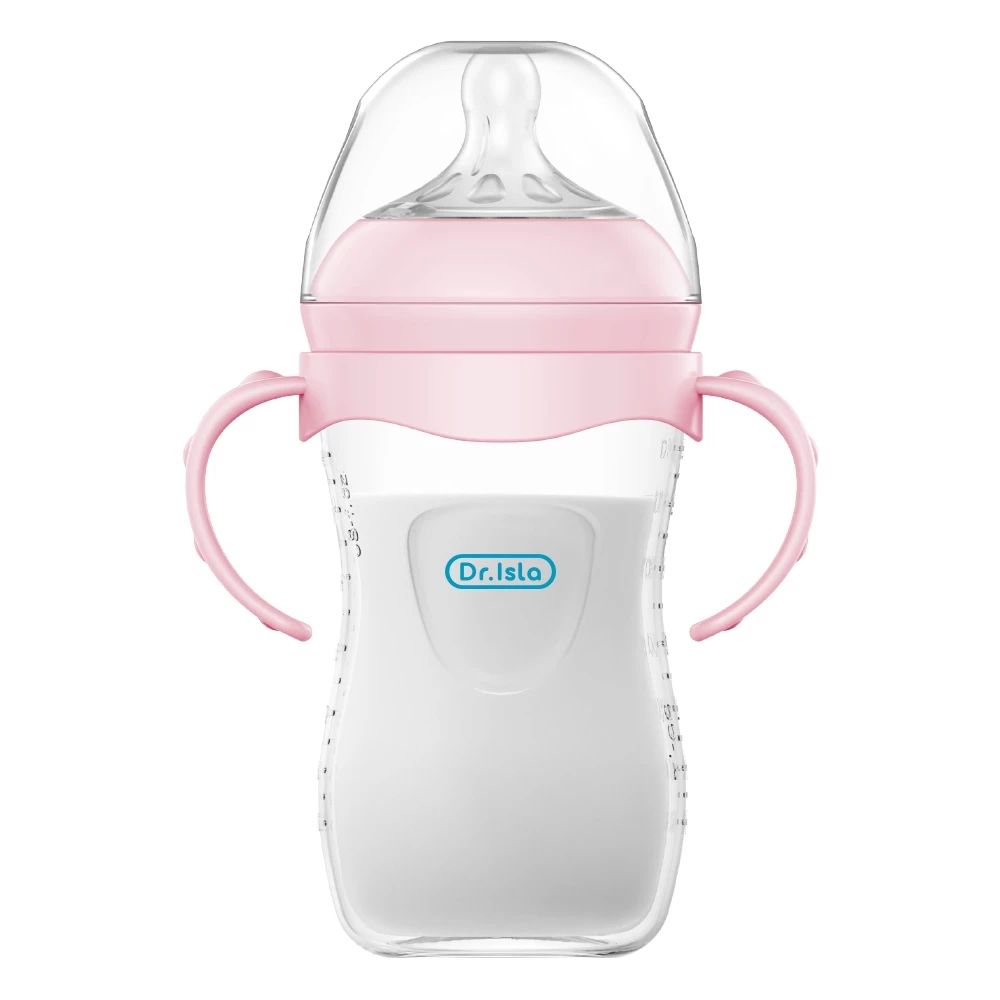 Dr isla PP Baby Bottle 240ml Pink DPP24PK