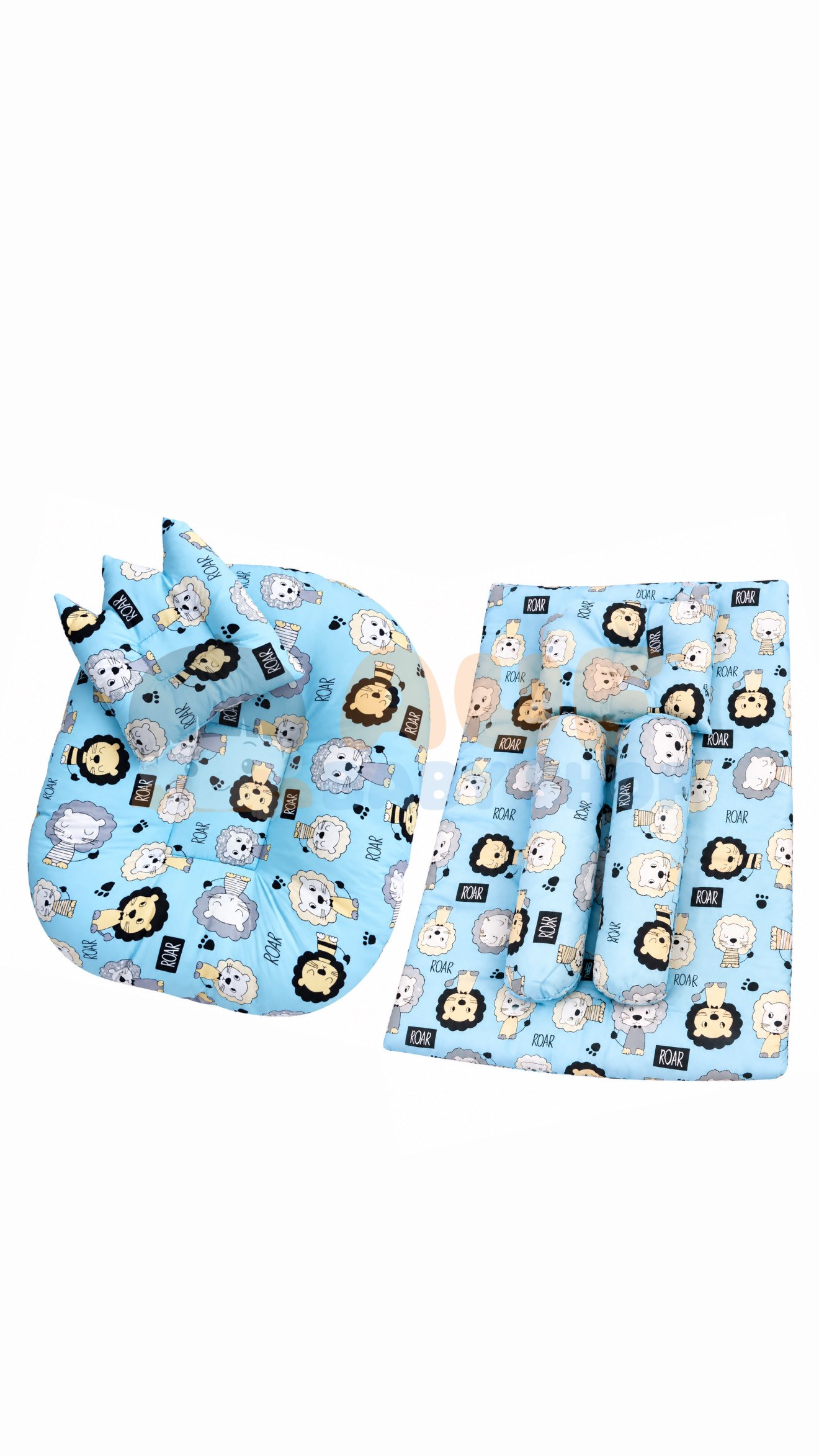 Bundling Kasur & Sofa - Lion Biru