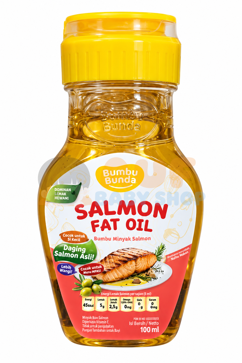 Bumbu Bunda Fat Oil Salmon 100ml V2