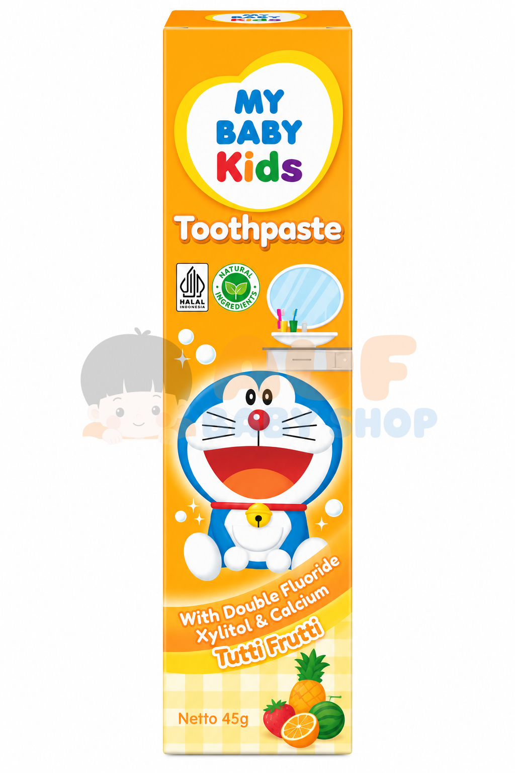 MY BABY KIDS TOOTHPASTE 45G-ORANGE