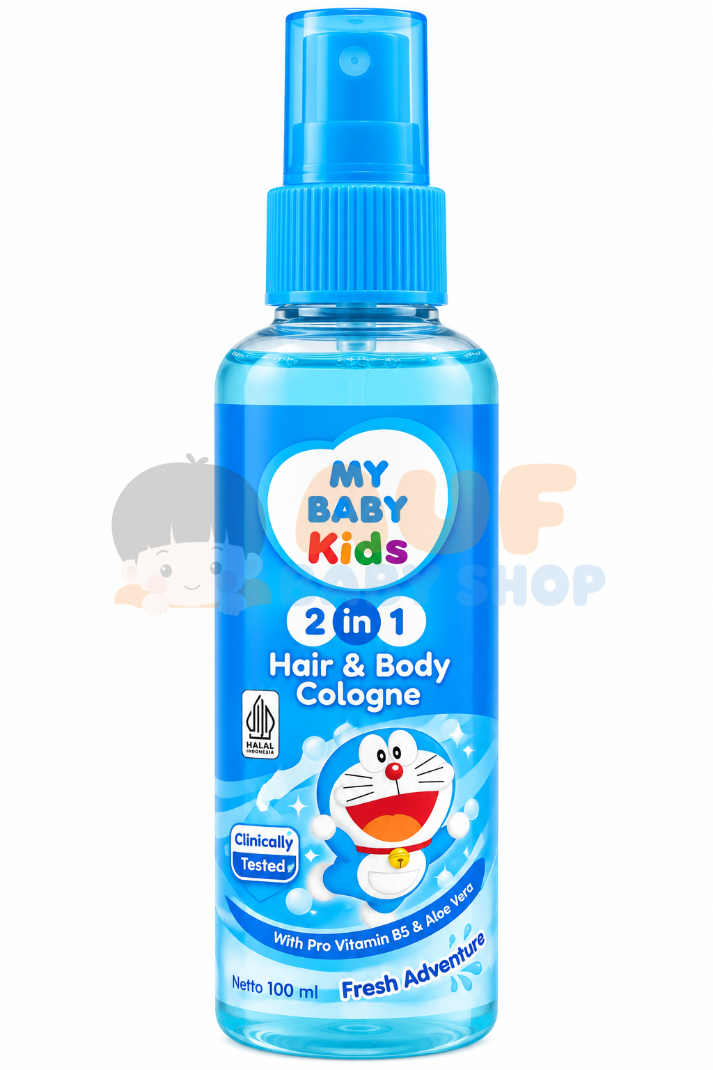 MY BABY KIDS 2IN1 COLOGNE 100ML-BLUE