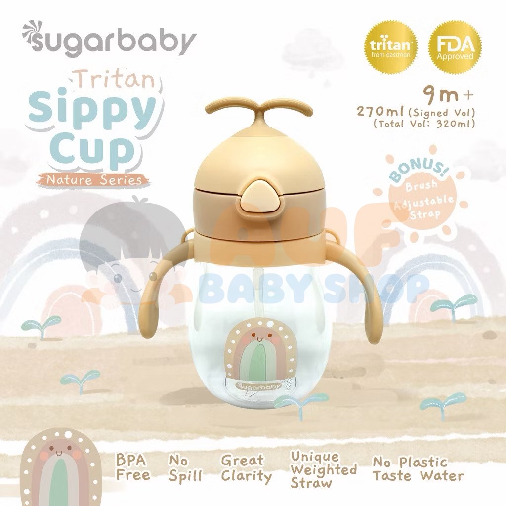 Sugarbaby Tritan Sippy Cup 320ml - Sand