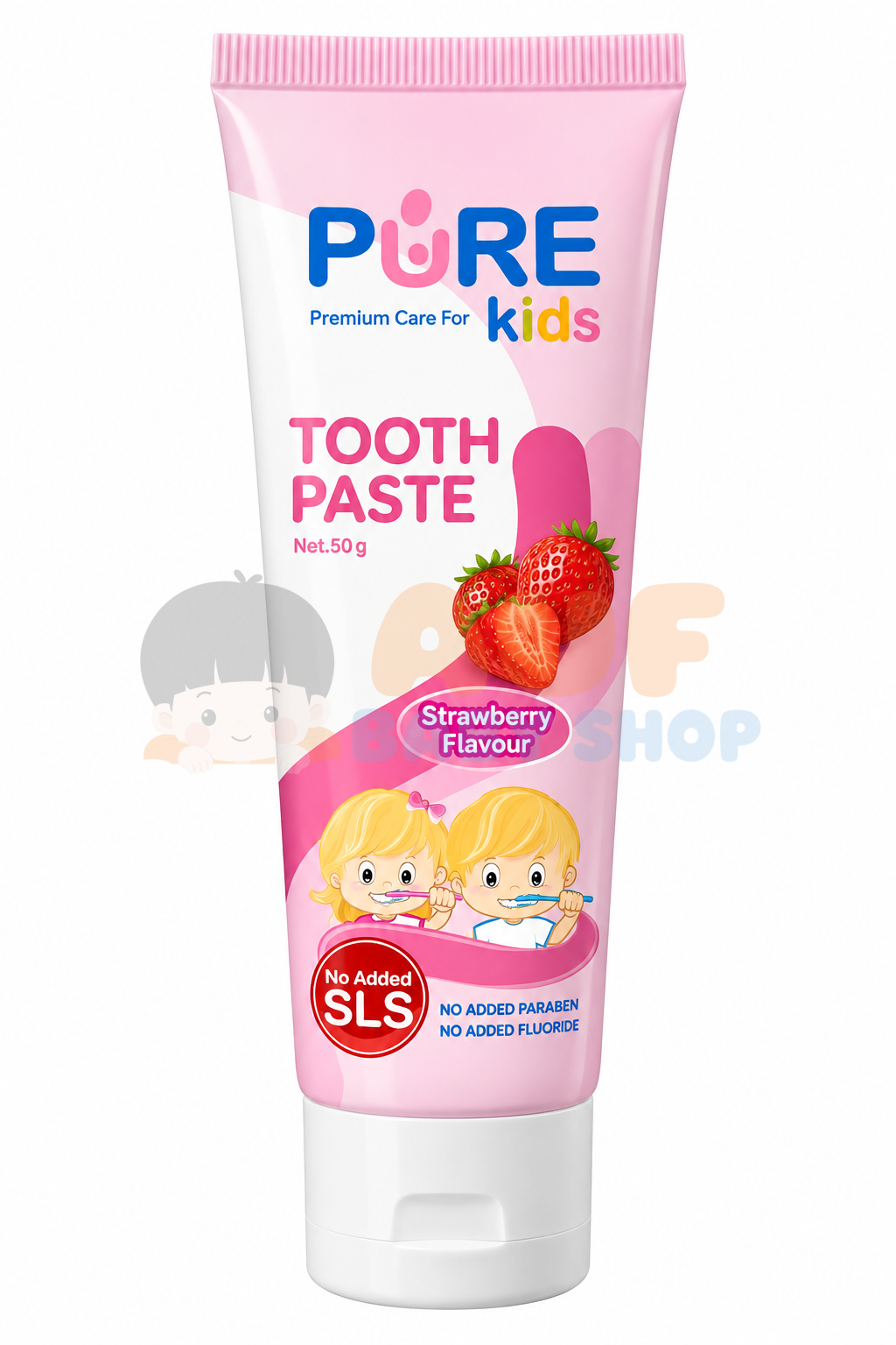 Purekids TOOTHPASTE STRAWBERRY 50GR